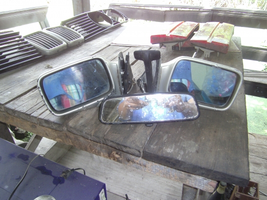 กระจกมองข้างกระจกมองหลัง e30