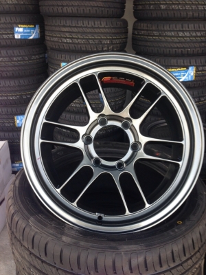 แม็กใหม่rpf1ขอบ17 6รูรถกระบะพร้อมยางใหม่เพียง19000 แถมครบครับ