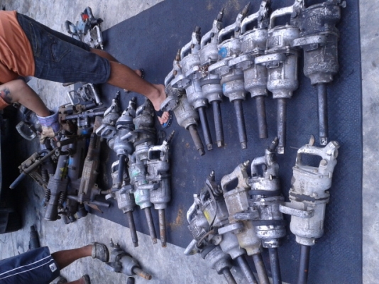 ขายบล๊อกลม 1 " ซ่อมบำรุงให้ใหม่่ มือสองนำเข้า มีหลายรุ่น