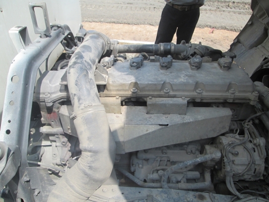 ขายรถ 6 ล้อใหญ่ตู้ทึบ HINO FD2 ติดก็าซ cng