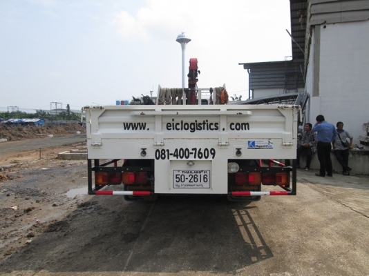 ขายรถ 6 ล้อใหญ่ติดเครน HINO FG8