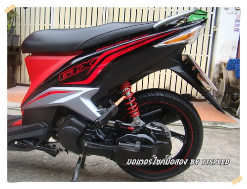 ขาย Mio 125 GTX ล้อแม็กรถบ้านวิ่งน้อยจดปี 55