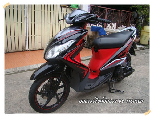 ขาย Mio 125 GTX ล้อแม็กรถบ้านวิ่งน้อยจดปี 55