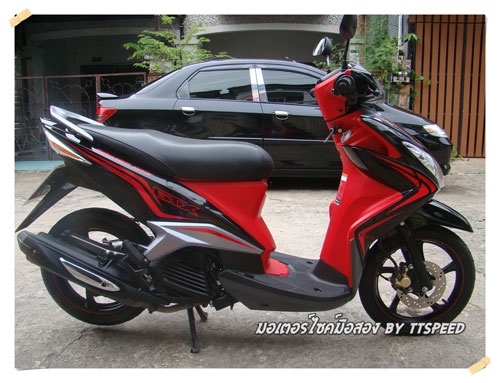 ขาย Mio 125 GTX ล้อแม็กรถบ้านวิ่งน้อยจดปี 55