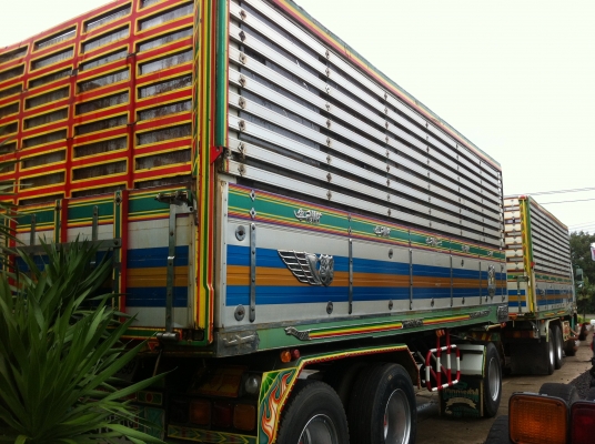 ขายรถพ่วง 22 ล้อ 2 เพลา แม่-ลูก กระบะเนียมคอกเกษตรดั้ม ISUZU FXZ DECA 360 ปี.52 ปรายปี รถสวยมาก วิ้งน้อย สนใจโทร