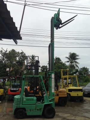 ขาย ฟอล์คลิฟต์ 1.5 ตัน TOYOTA 5FG15 เสายกสูง 5 เมตร ฮิ้งฟอล์ค ขาย ฟอล์คลิฟต์ 1.5 ตัน TOYOTA 5FG15 เสายกสูง 5 เมตร ฮิ้งฟอล์ค