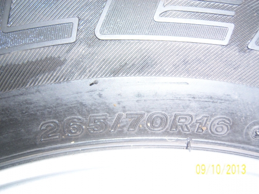 แม็กโตโยต้า ขอบ 16 พร้อมยาง 165 70 ปลายปี 12