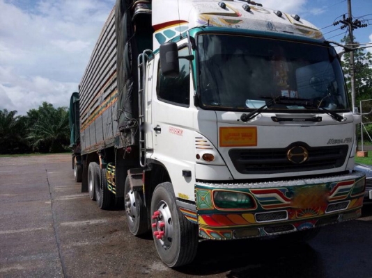 รถฮีโน่ 12 ล้อดั้ม 320 แรงม้า ปี 49  ( ขาย แม่,ลูก )  สนใจติดต่อ 081 - 6079515