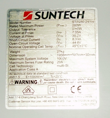 โซล่าเซลล์ 280วัตต์ โคตะระถูก และเหลืออีกไม่มาก