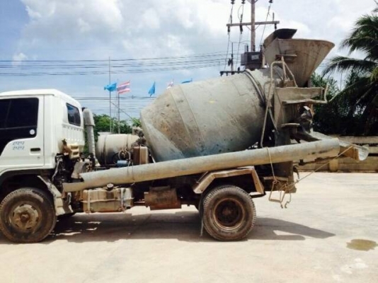 รถโม่นอก2.5คิว ISUZU เครื่อง 6BG 175 แรงม้า พร้อมใช้ ..ราคาถูกกว่าเซียงกงเป็นแสนครับ