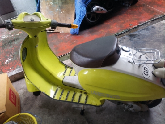 ขายหรือแลกรถทรงvespa50ccสภาพดี