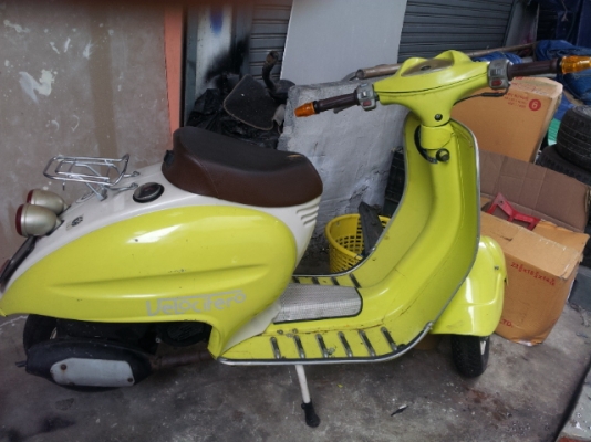 ขายหรือแลกรถทรงvespa50ccสภาพดี