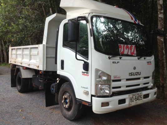 ฝากขายดาวน์ 6 ล้อดั้มพ์ ISUZU NPR150 แรงม้า รถปี 2553 รถสวยสภาพพร้อมใช้งาน ราคาต่อรองได้ 087-2976734