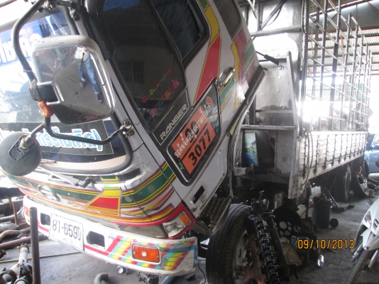 HINO-FD3H-เครื่อง6BG1-คาร์โก้6,50เมตร-----น้ำมันเครื่องแห้ง----