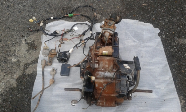 ขายเครื่อง คาวาซากิ คาเซ่ 112ซีซี'' สตาร์ทมือ'' อุปรกรครบราคา 4650บ.พร้อมส่ง