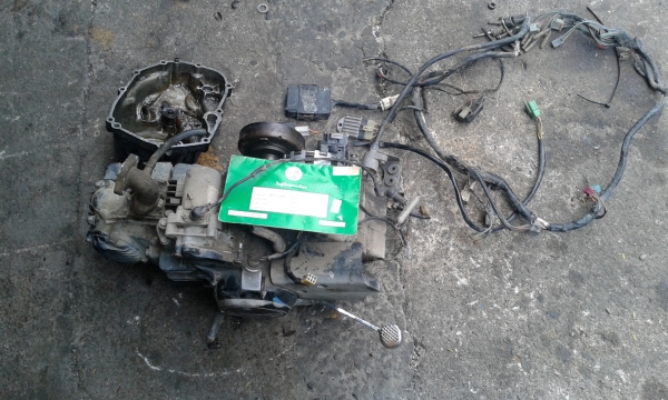 ขายเครื่อง คาวาซากิ คาเซ่ 112ซีซี'' สตาร์ทมือ'' อุปรกรครบราคา 4650บ.พร้อมส่ง