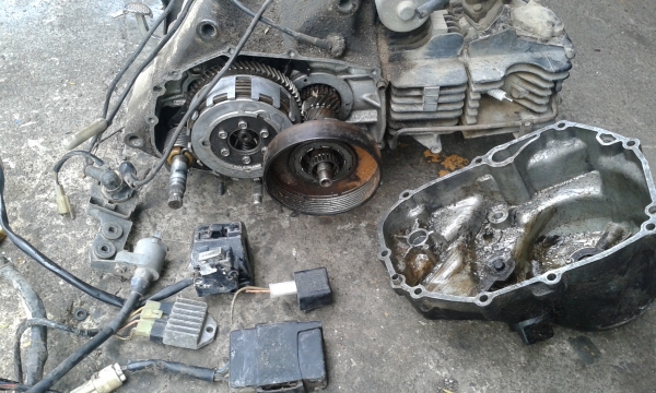 ขายเครื่อง คาวาซากิ คาเซ่ 112ซีซี'' สตาร์ทมือ'' อุปรกรครบราคา 4650บ.พร้อมส่ง