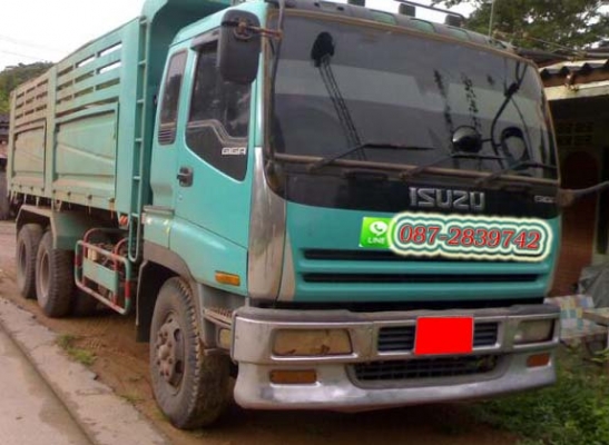 ขายรถดัมพ์ 10ล้อ 2 เพลา  ISUZU 360 แรงม้า