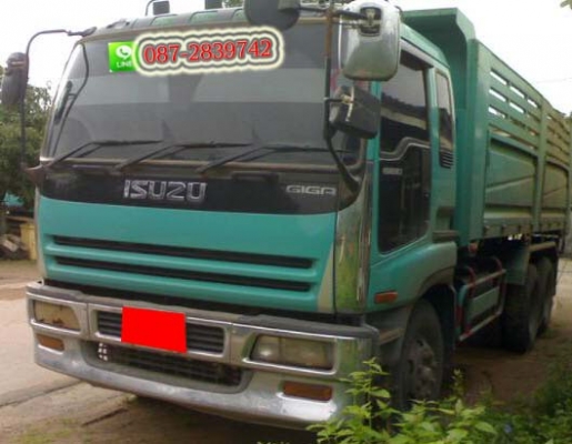 ขายรถดัมพ์ 10ล้อ 2 เพลา  ISUZU 360 แรงม้า