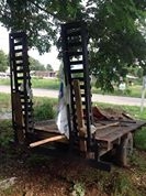 ขายทเเลอร์ เล็กไว้ลาก  pc60  เกี่ยวข้าวคูโบต้า ราคาต่อรองได้ เอาไว้ช่วยค่าน้ำมัน