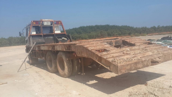 ขายด่วนเทรนเลอร์หางปลาขึ้นcat320ไอ้หลงสิบสปีด FN527MAสองเพลาแรงสภาพพร้อมใช้งานสุดๆรีบจอง 0811838154  0801515451