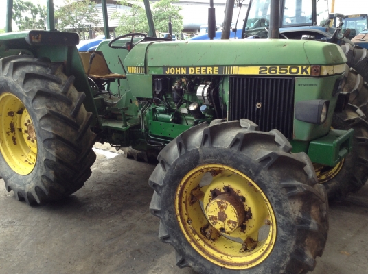 ขายรถไถJOHN DEAR 2650/2เพลา90แรงรถนำเข้าเก่านอก