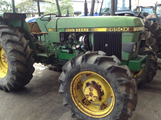 ขายรถไถJOHN DEAR 2650/2เพลา90แรงรถนำเข้าเก่านอก