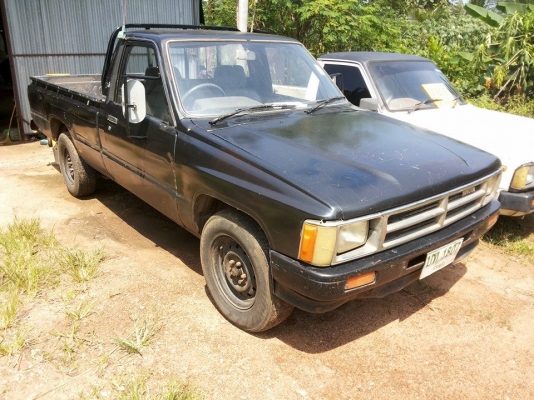 ***ขายแล้วครับขอบคุณ Truck2hand ขายกระบะตอนเดียวสุดประหยัด TOYOTA  HERO 2.4Dไมล์2หลุมแท้ ปี31 วางเครื่อง4AG ติดตั้งระบบแก๊สLPG (ลงเล่ม)เชื้อเพลิงระบบเดียว สุดประหยัด แรงจริง ช่วงล่างแน่นไม่มีหลวมคัสซีสวยเดิมไม่ผุไม่ดาม กระบะพื้นดีไม่ผุ หัวดีภายในคอนโซลครบ