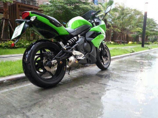 ขายต่อ คาวาซากิ นินจา 650  สีเขียว  ปี 2011