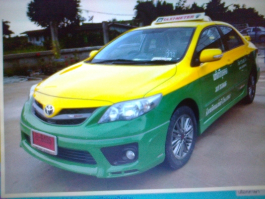 ขายรถแท็กซี่ใหม่ป้ายแดงพร้อมวิ้งหาเงินสด-ผ่อน850,000บาท