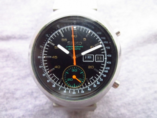 +++++ SEIKO หอยโข่งยักษ์จับเวลาหน้าดำ +++++