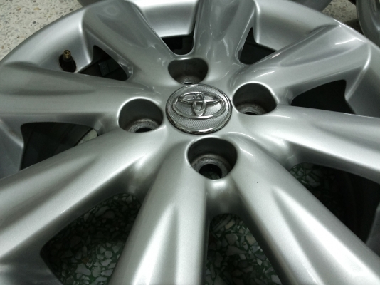 ล้อแม็ก toyota yaris โตโยต้า ยาริส สวยๆ ขอบไม่มีเบียด ไม่คดไม่ดุ้ง