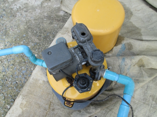 มารับเอง**ขายปั้มน้ำ  MITSUBHISHI  ขายตามสภาพ  ตัดมาเมื่อวานนี้