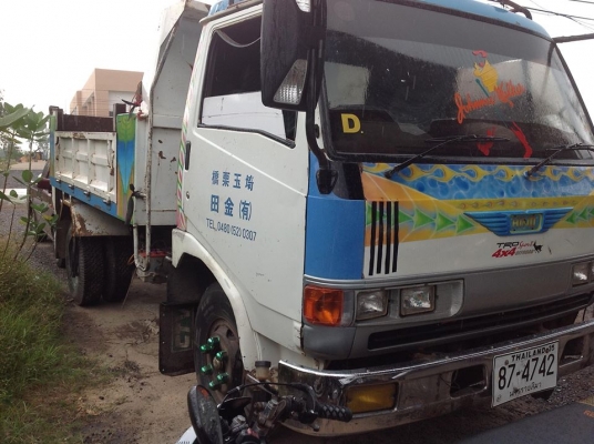 ขาย 6 ล้อ ดั้ม Hino KM 500 เครื่อง DQ 100 110 แรงม้า