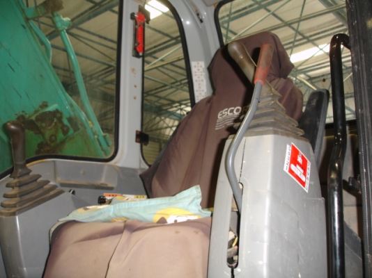 ถึงไทยแล้ว SK200-6E YN08-34311 แทร็ค 800 mm 6530 ชม. แท้ ๆ จากญี่ปุ่น