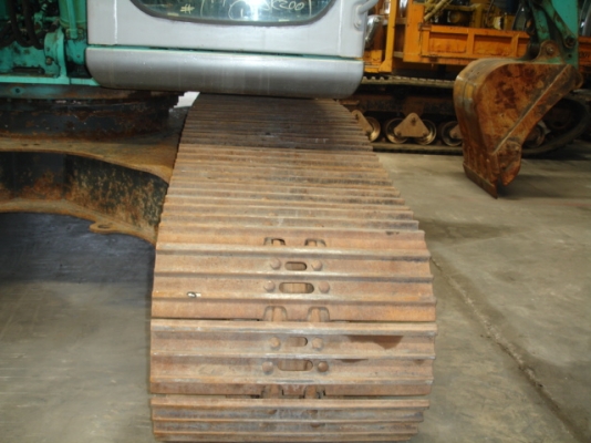 ถึงไทยแล้ว SK200-6E YN08-34311 แทร็ค 800 mm 6530 ชม. แท้ ๆ จากญี่ปุ่น