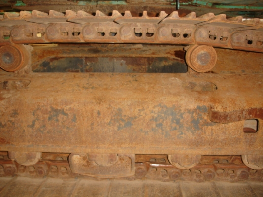 ถึงไทยแล้ว SK200-6E YN08-34311 แทร็ค 800 mm 6530 ชม. แท้ ๆ จากญี่ปุ่น