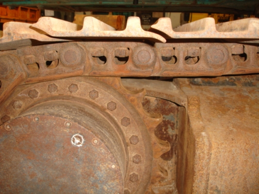 ถึงไทยแล้ว SK200-6E YN08-34311 แทร็ค 800 mm 6530 ชม. แท้ ๆ จากญี่ปุ่น