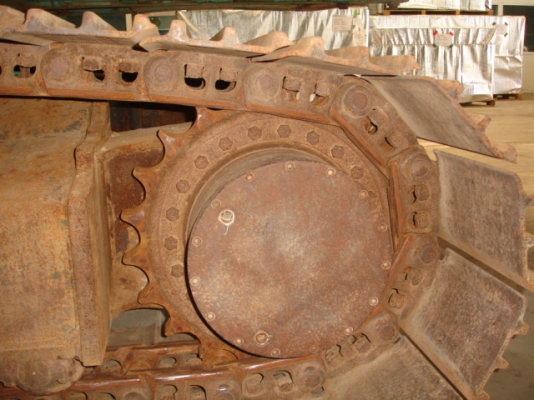 ถึงไทยแล้ว SK200-6E YN08-34311 แทร็ค 800 mm 6530 ชม. แท้ ๆ จากญี่ปุ่น