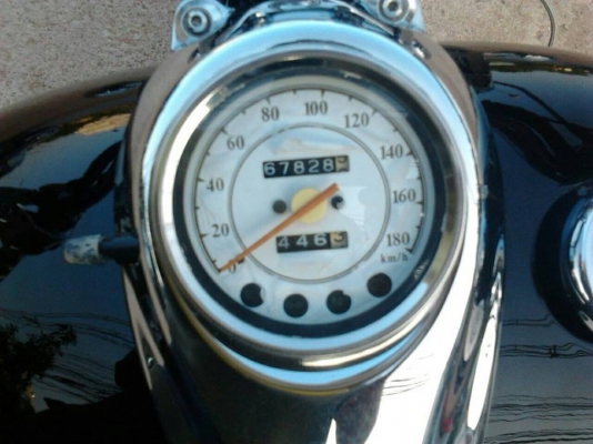 ขาย yamaha dragstar classic 400 ปี 2000 สพม.แล้ว งามโครเมียมทั้งคัน