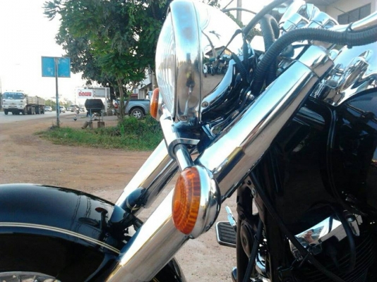 ขาย yamaha dragstar classic 400 ปี 2000 สพม.แล้ว งามโครเมียมทั้งคัน