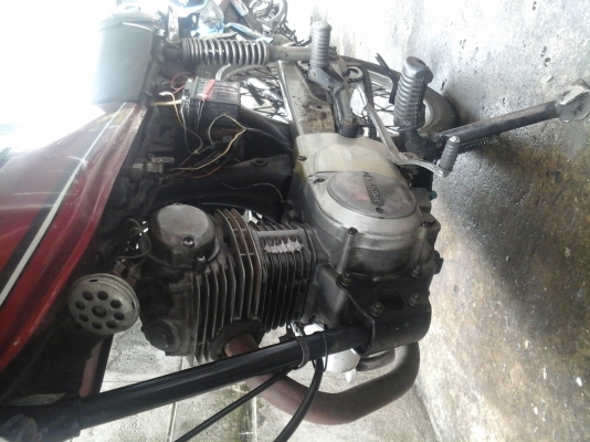 ขายgl100ทำ125ทะเบียนเต็มรถคนแก่ขับแหงๆเครื่องดีเพิ่งทำ