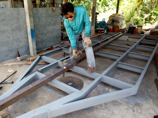 รับต่อเทรลเลอร์รถเกี่ยวข้าวคูโบต้า DC 70,DC60