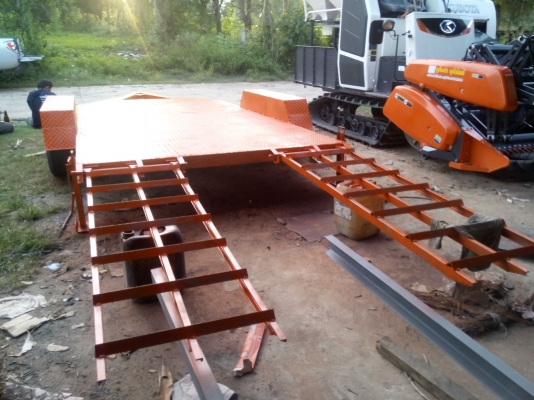 รับต่อเทรลเลอร์รถเกี่ยวข้าวคูโบต้า DC 70,DC60