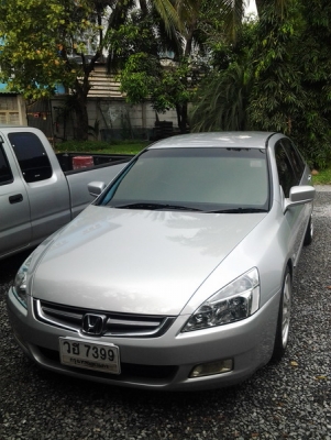 ขาย accord 2003 เจ้าของขายเอง รุ่น Top สุด ซื้อไปใช้ต่อยาวครับ