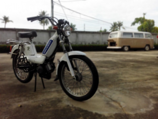 ขายมอเตอร์ไซด์ติดเครื่อง Peugeot103