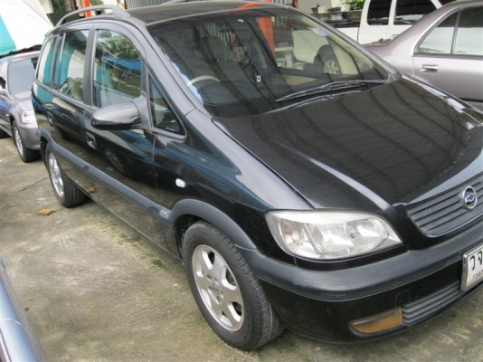 ขายZafira 2.2CDX,AT,ปี02 สีดำ ราคาต่อรองได้