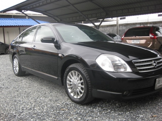 ขายด่วยเทียน่าตัวท้อปพร้อมใช้งาน..ขายถูกมาก..  2005 NISSAN, TEANA 230 JS   สีดำ เกียร์ออโต้ติดแก๊สแล้วสภาพสวยมากๆ