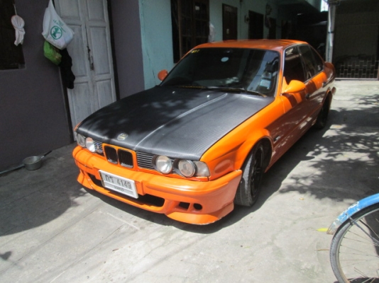 ขาย BMW e34 เครื่อง1J ติดแก๊ส เครื่องเสียงเต็ม