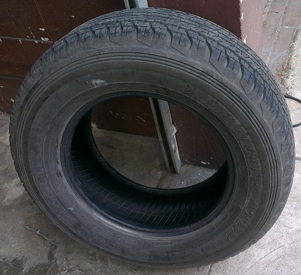 ขายล้อพร้อมยาง 265 65 17 ครับเกือบใหม่ วิ่งน้อย 4 เส้น